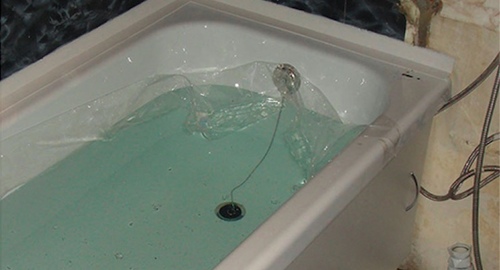 Установкой акрилового вкладыша | Нагорная